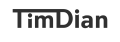 TimDian logo – Eco-friendly molded pulp packaging solutions